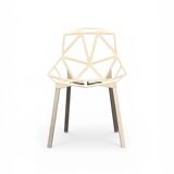 Chaise Chair One Magis Off-White | Konstantin Grcic