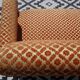 Banquette ancienne tissu velours