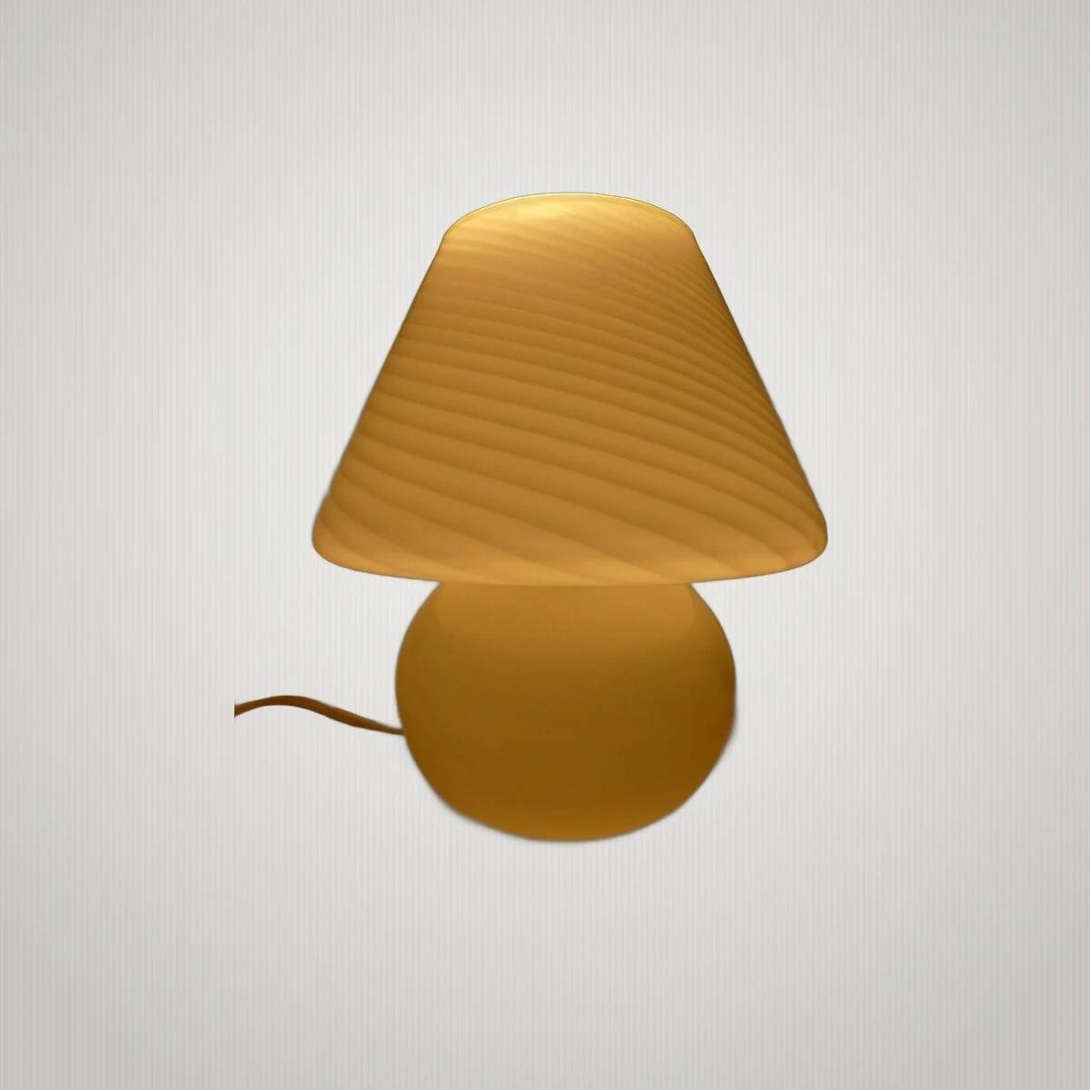 Mushroom Table Lamp known as Murano Vintage Lighting Fixture