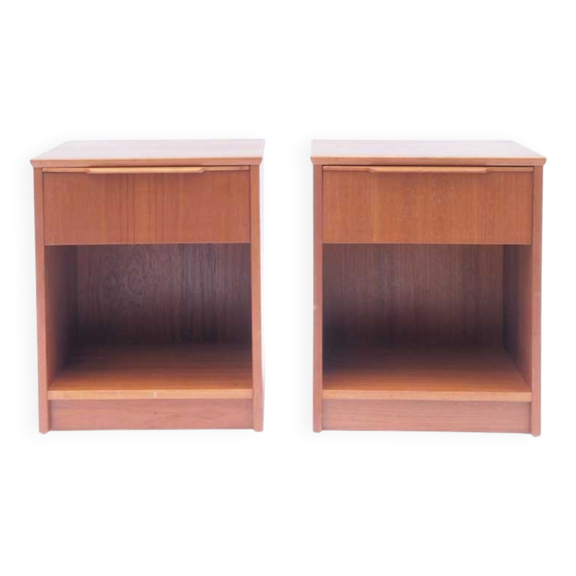 Pair of vintage Scandinavian bedside tables