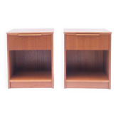 Pair of vintage Scandinavian bedside tables