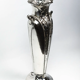 Ombelle vase in silver-plated metal — Art Nouveau Gallia, Christofle, 1904