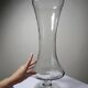 Engraved blown glass vase, 2000s