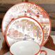 Old tea cup + Japanese porcelain saucer