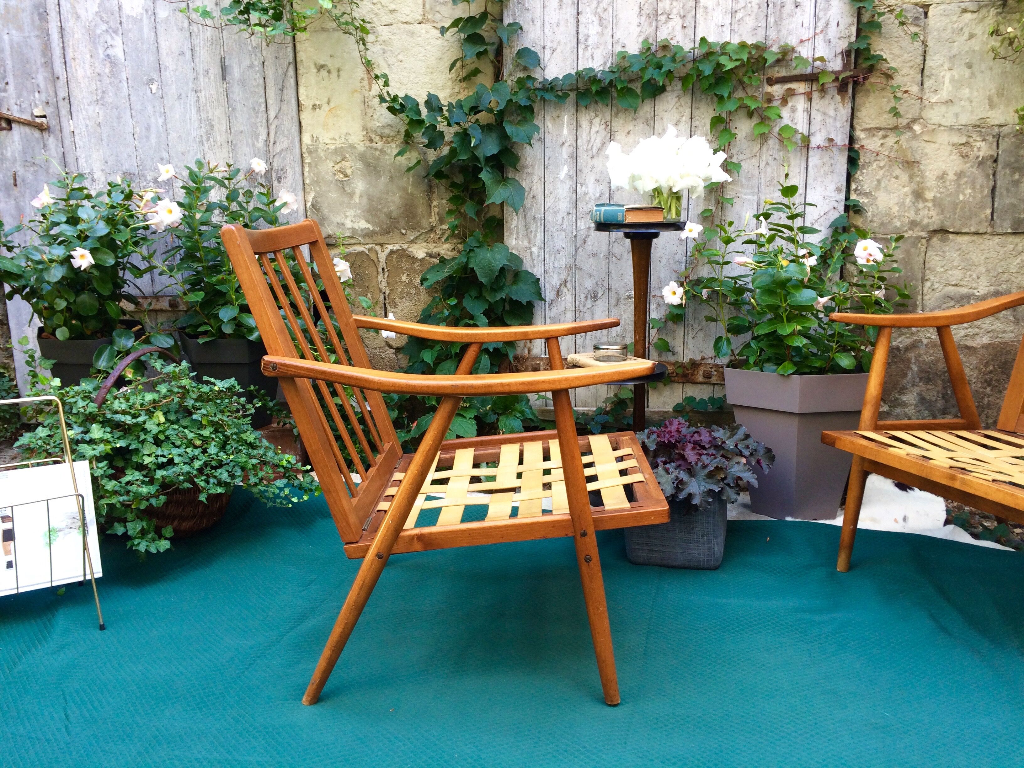 Pair of Thonet armchairs