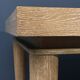 French Art Deco Expandable Oak Table, 1980s