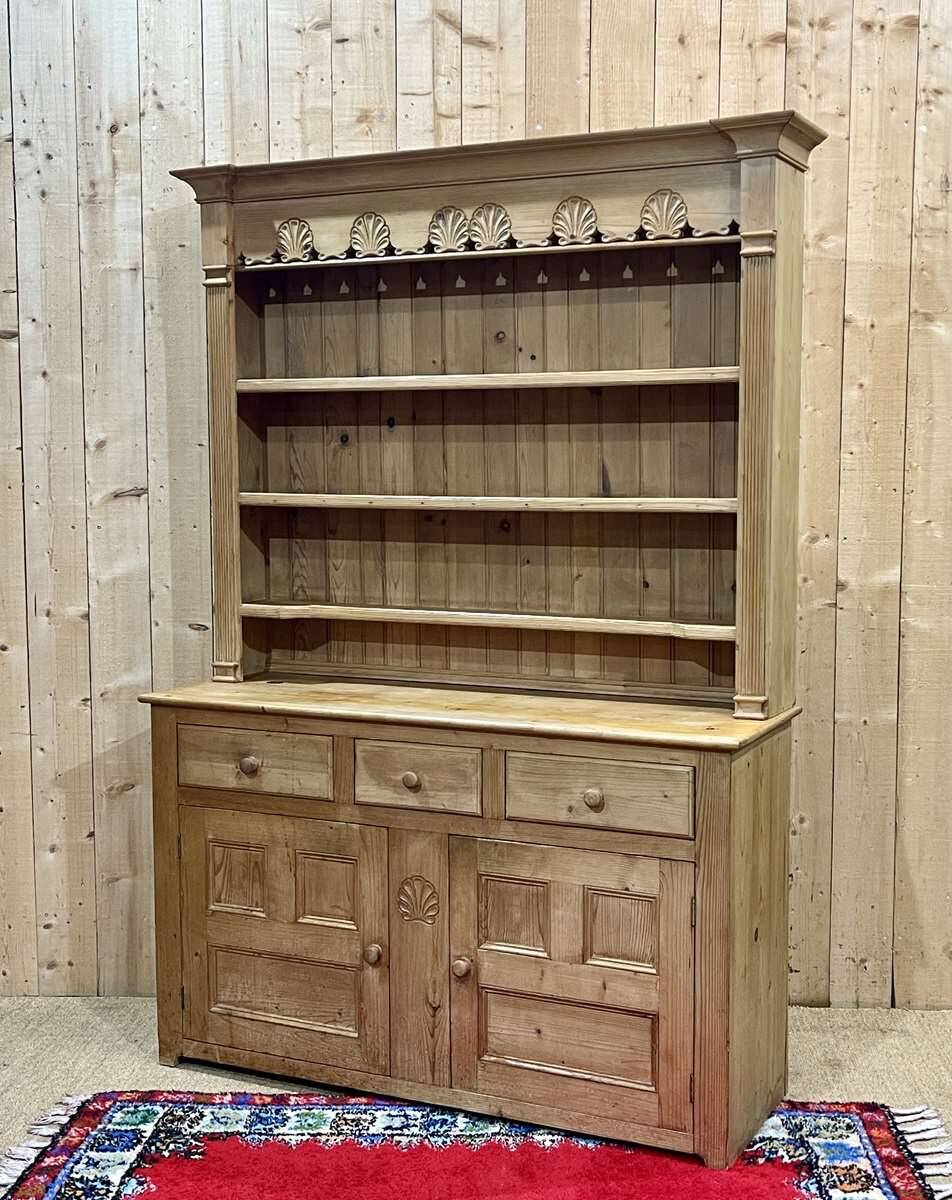 1950s English pine dresser