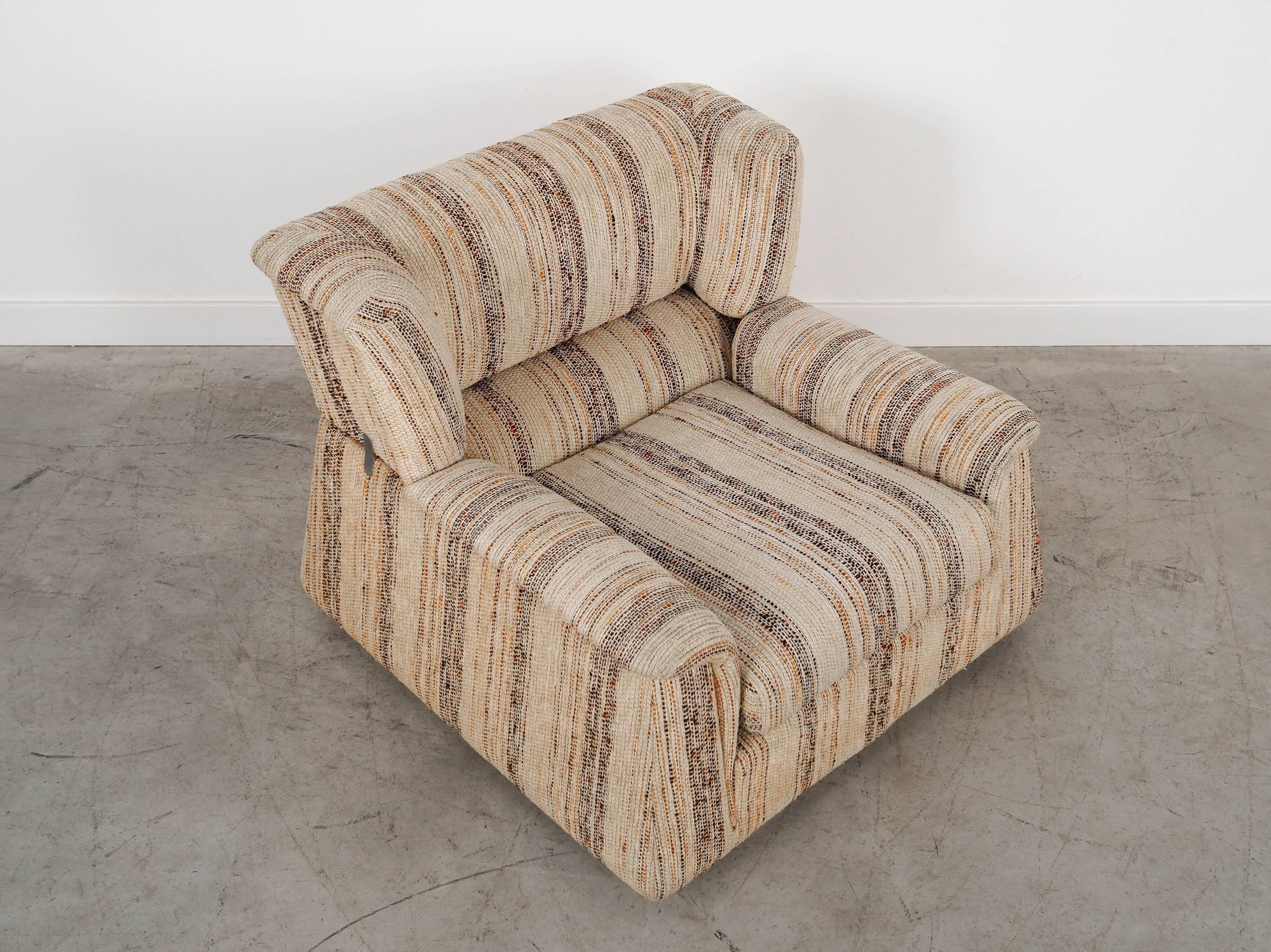Fauteuil par Saporiti, Italie années 1960