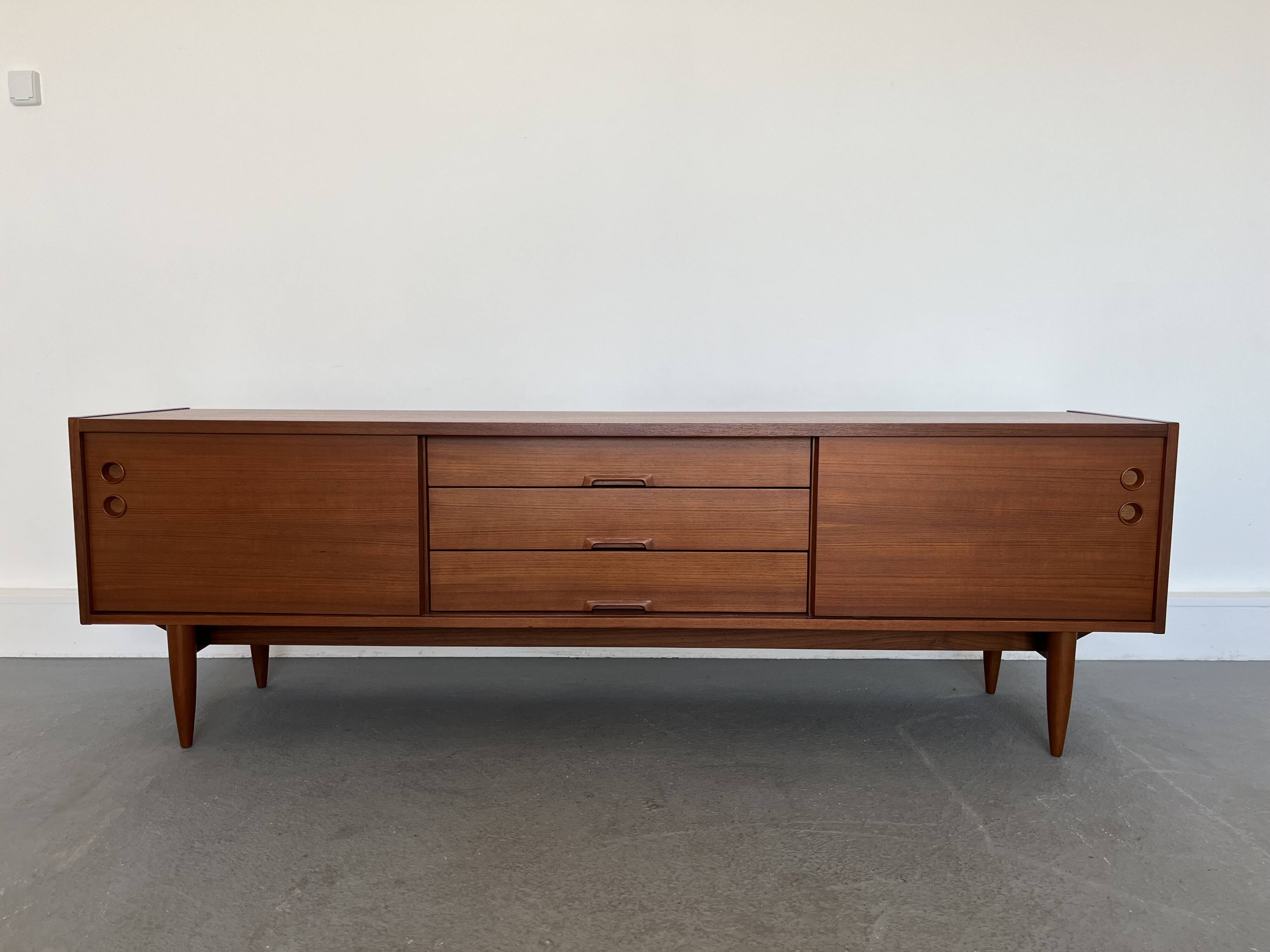 Danish teak sideboard, 1960s