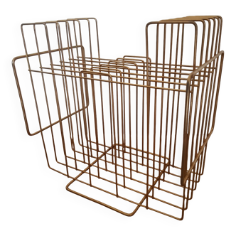 Art deco magazine rack/vinyl rack
