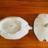 Art Deco soup tureen by Victoria China Czechoslovakia, 1920s