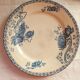 Trio iron earth dessert plates