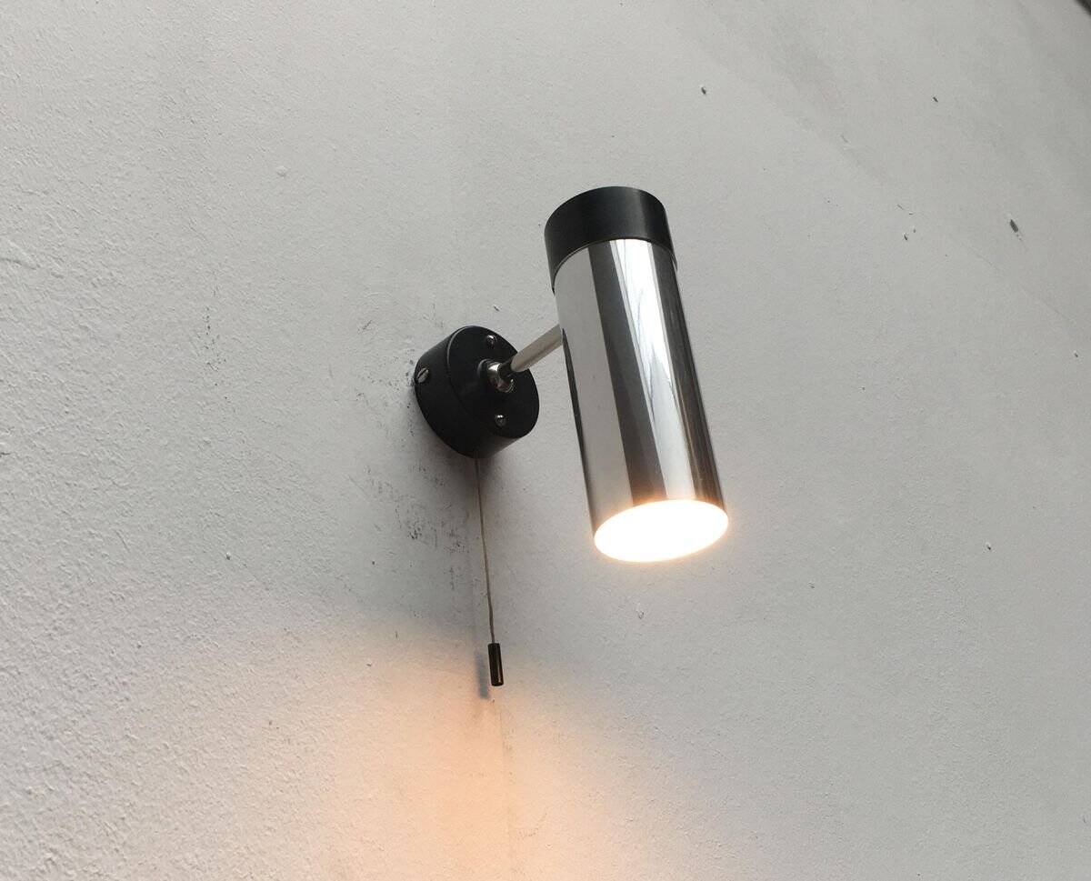 Mid-century minimalist wall lamps by H. Busquet for Hala Zeist, 1960s, set of 2.