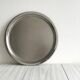 Plateau rond en inox 18 - 10 brillant