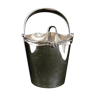 Bucket has silver metal sivar ice cube belgium s
