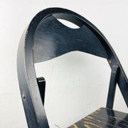 Folding chairs Tric by Achille and Pier Giacomo Castiglioni for BBB Emmebonacina, 1970s.