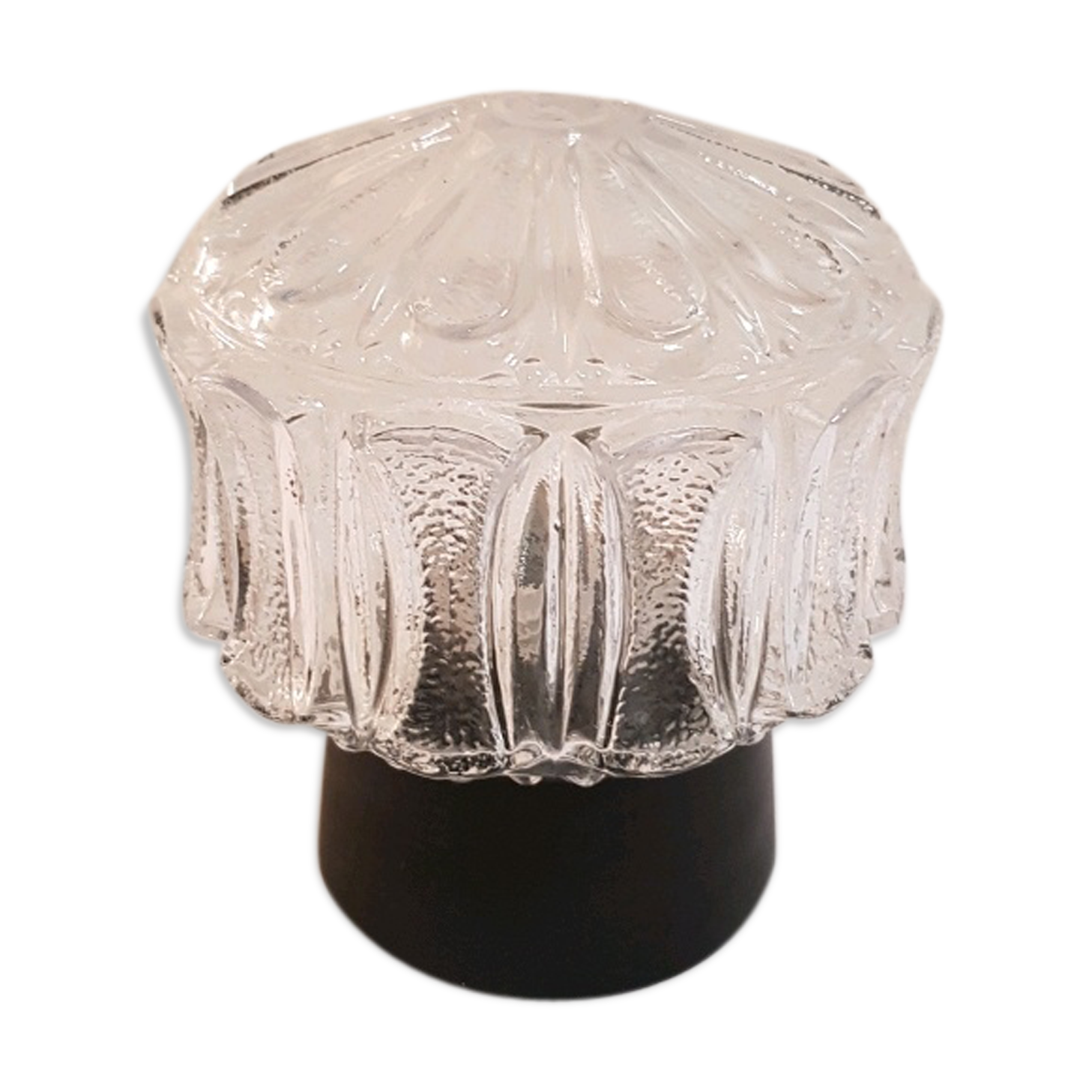 Ceiling glass and 60's bakelite