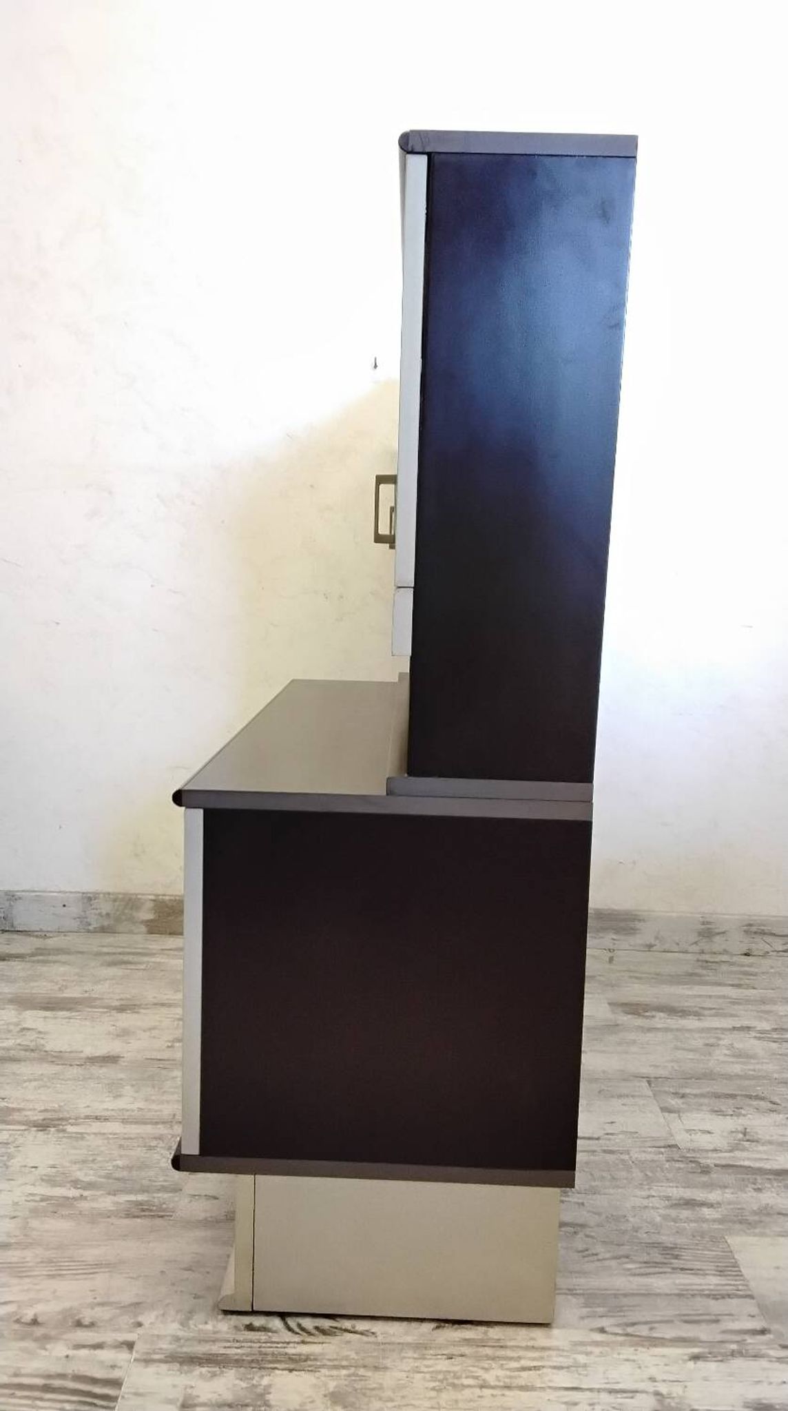 Bar cabinet / entrance furniture with a vintage 1970s mirror.