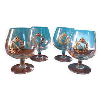 Napoleon cognac glasses