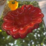 Orange enameled sheet pan