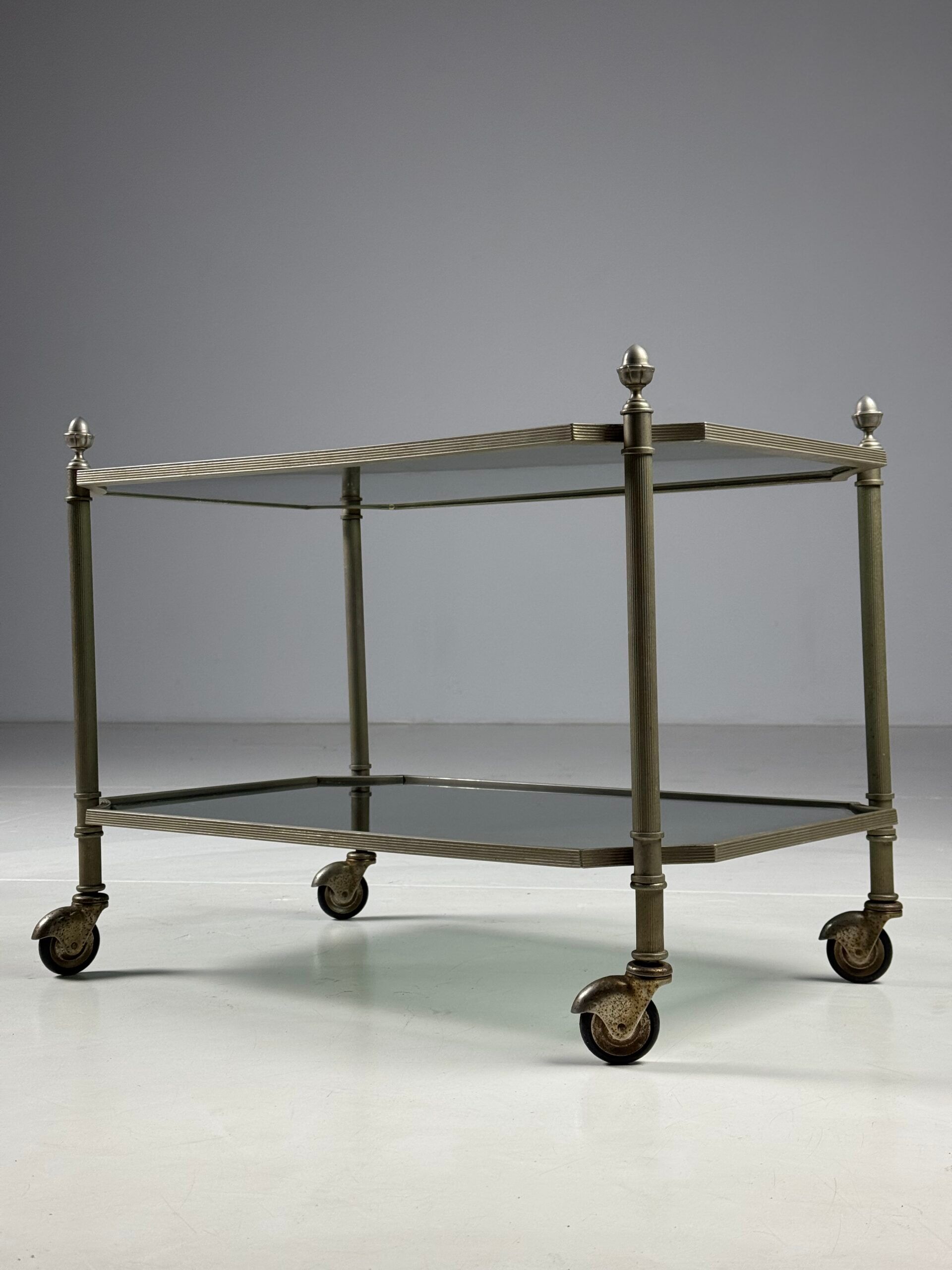 French coffee table metal mid 20th century