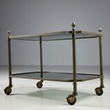 French coffee table metal mid 20th century