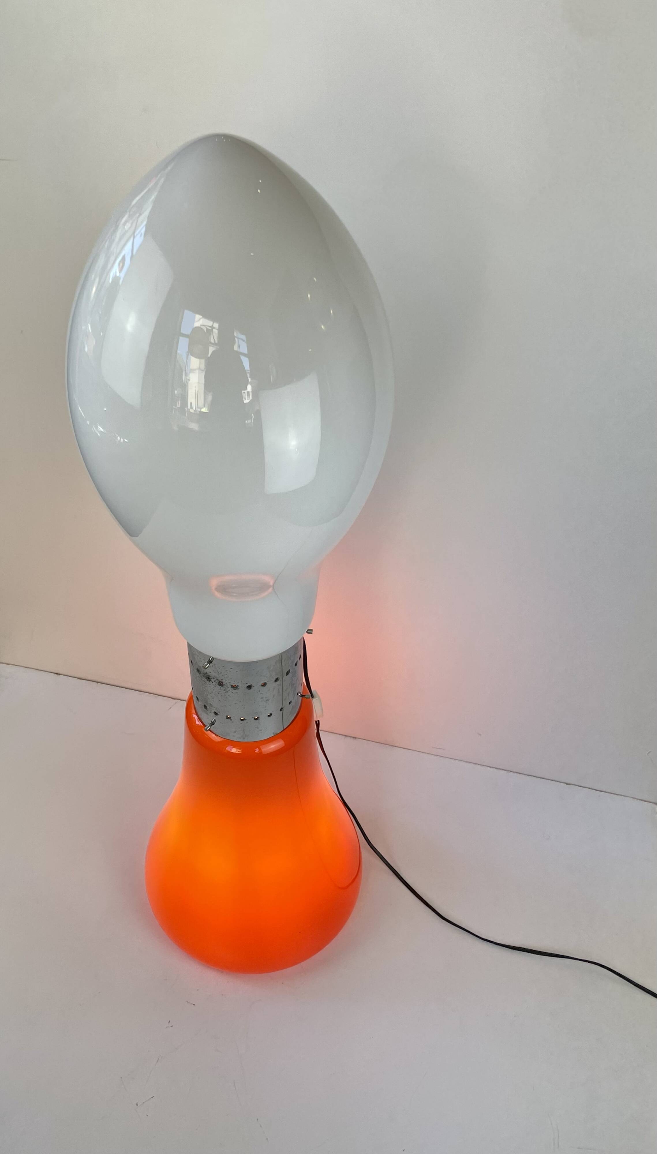 Birillo, Floor Lamp by Carlo Nason for Mazzega, 1970s