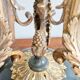 Lampe cassolette bronze doré style Empire XIXème