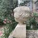 Bust child stone