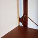 Ergo wall-mounted teak shelves, Vintage Scandinavian 1960s