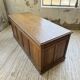 1950s oak office counter