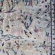Tapis persan en laine et soie
