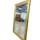 Miroir XL doré vintage