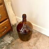 Amber glass cylinder