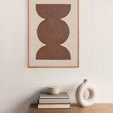 Abstract painting 50x70cm "Romy" signed Eawy