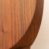 Solid wooden vase, France, 1960's