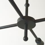 1970 vintage brutalist hanging lamp