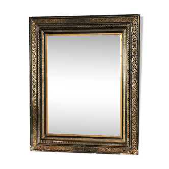 Style black and gold mirror 80 x 100cm