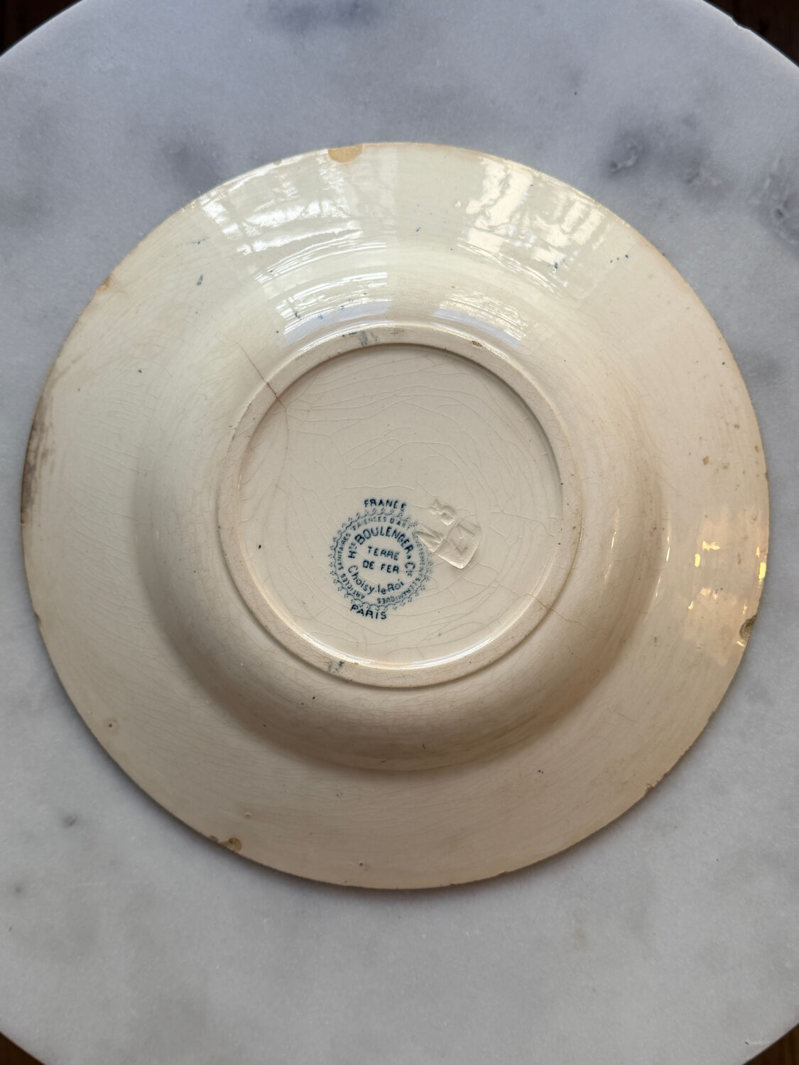 Iron earth plate - hollow