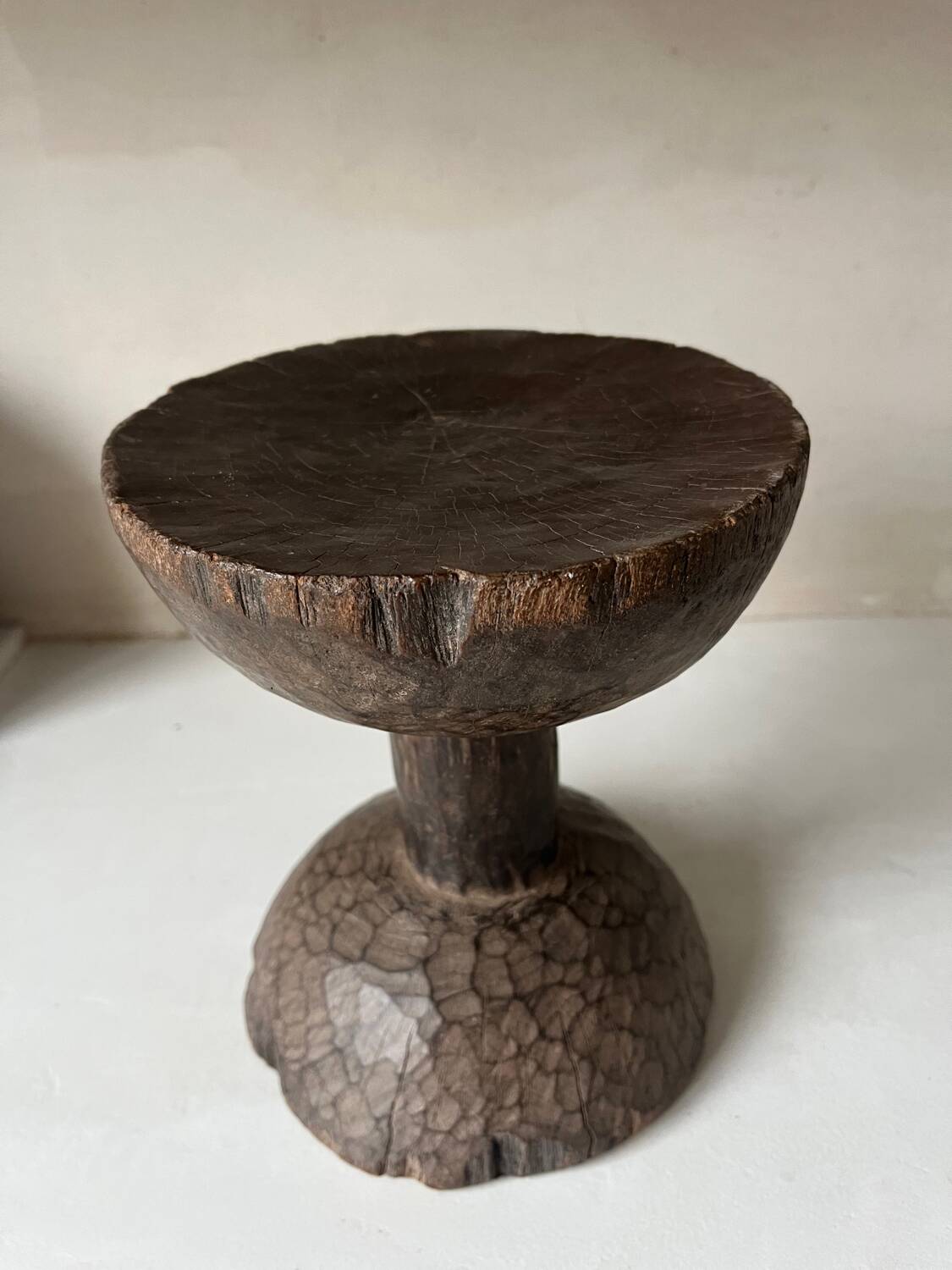 Tabouret art populaire africain