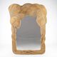 Miroir « feuilles » en rotin