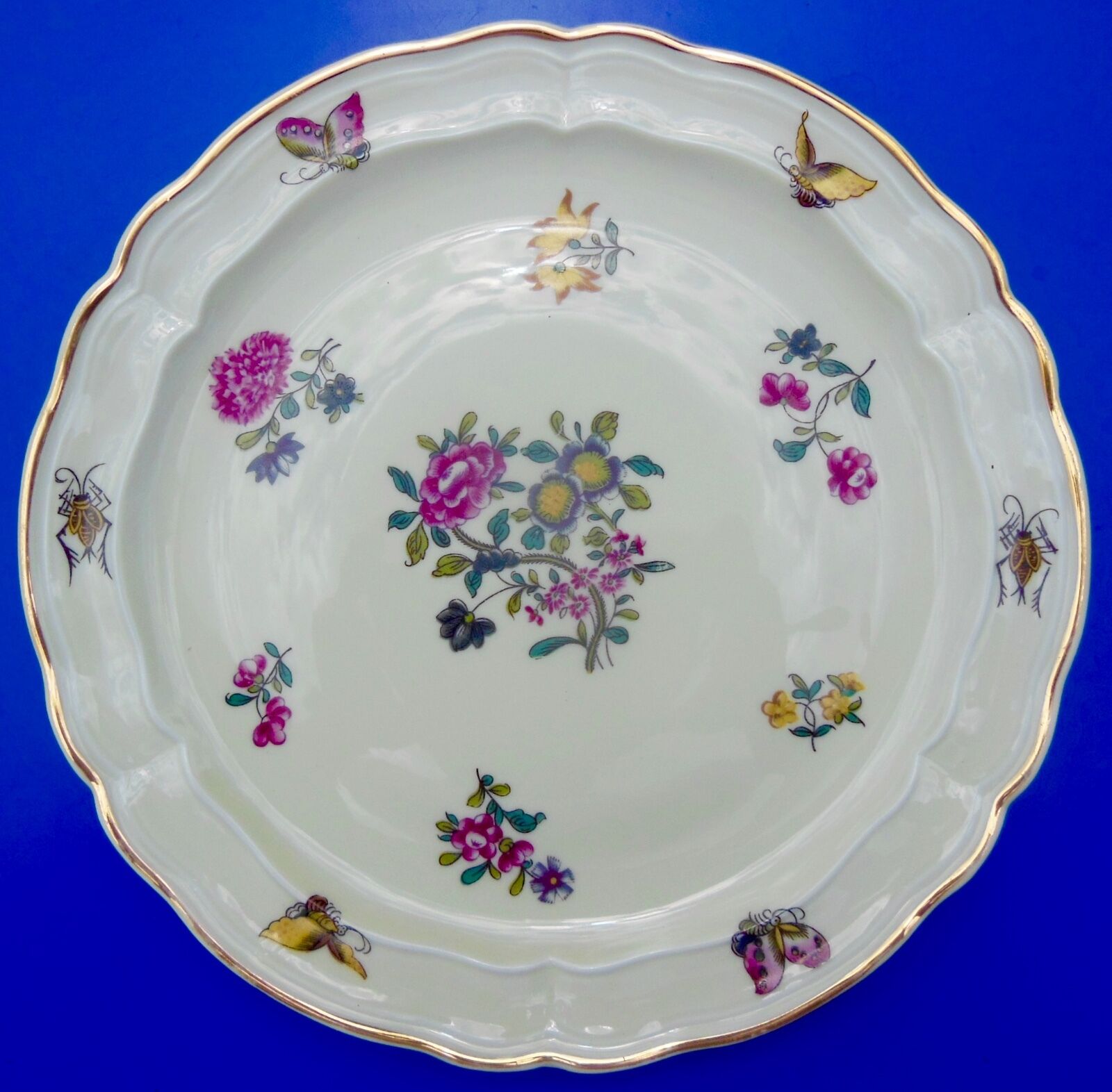Assiette plate Bernardaud Porcelaine de Limoges