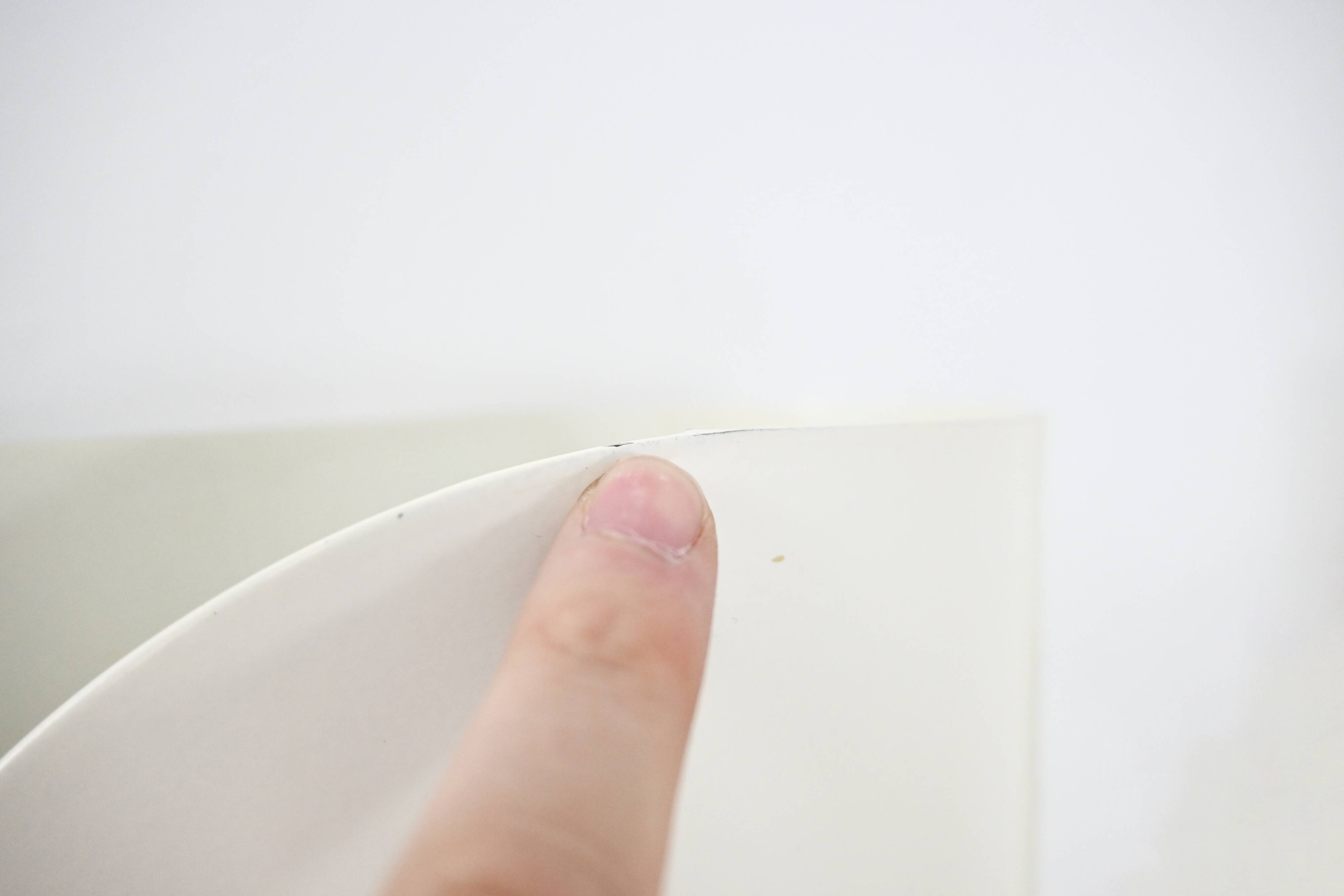 2 white "Foglio" wall lights by Tobia & Afra Scarpa for Flos, 1960s