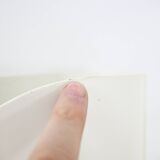 2 white "Foglio" wall lights by Tobia & Afra Scarpa for Flos, 1960s