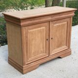 Louis Philippe sideboard renovated in raw cherry wood