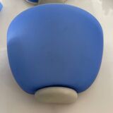 Appliques Italiennes en Verre Bleu Ensemble de 5
