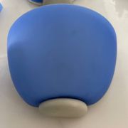 Appliques Italiennes en Verre Bleu Ensemble de 5