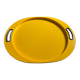 Vintage yellow tray by P.Spagnolo for Biesse-Italy