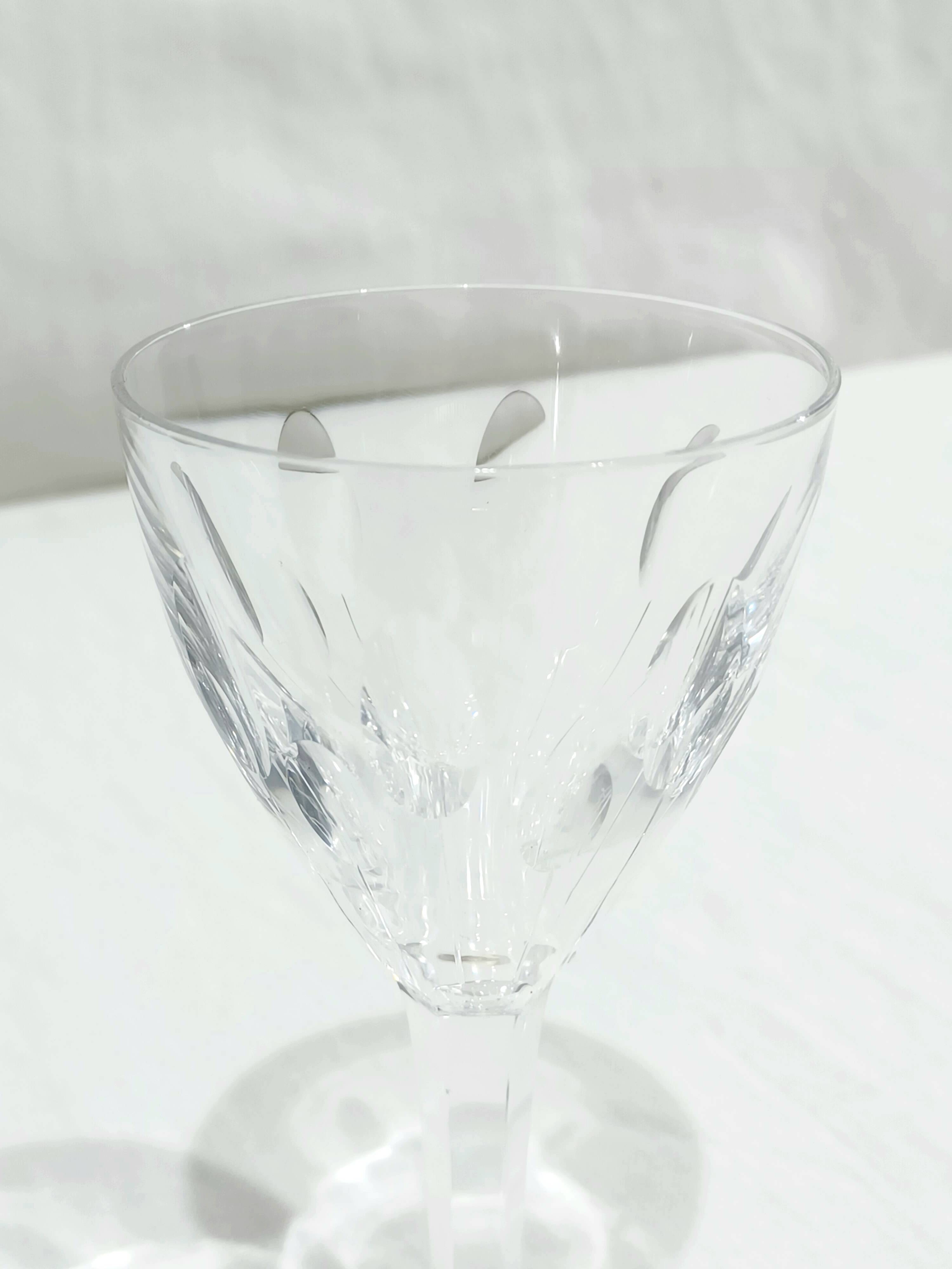 Val Saint Lambert - 12 Nestor Hamlet Liqueur Glasses