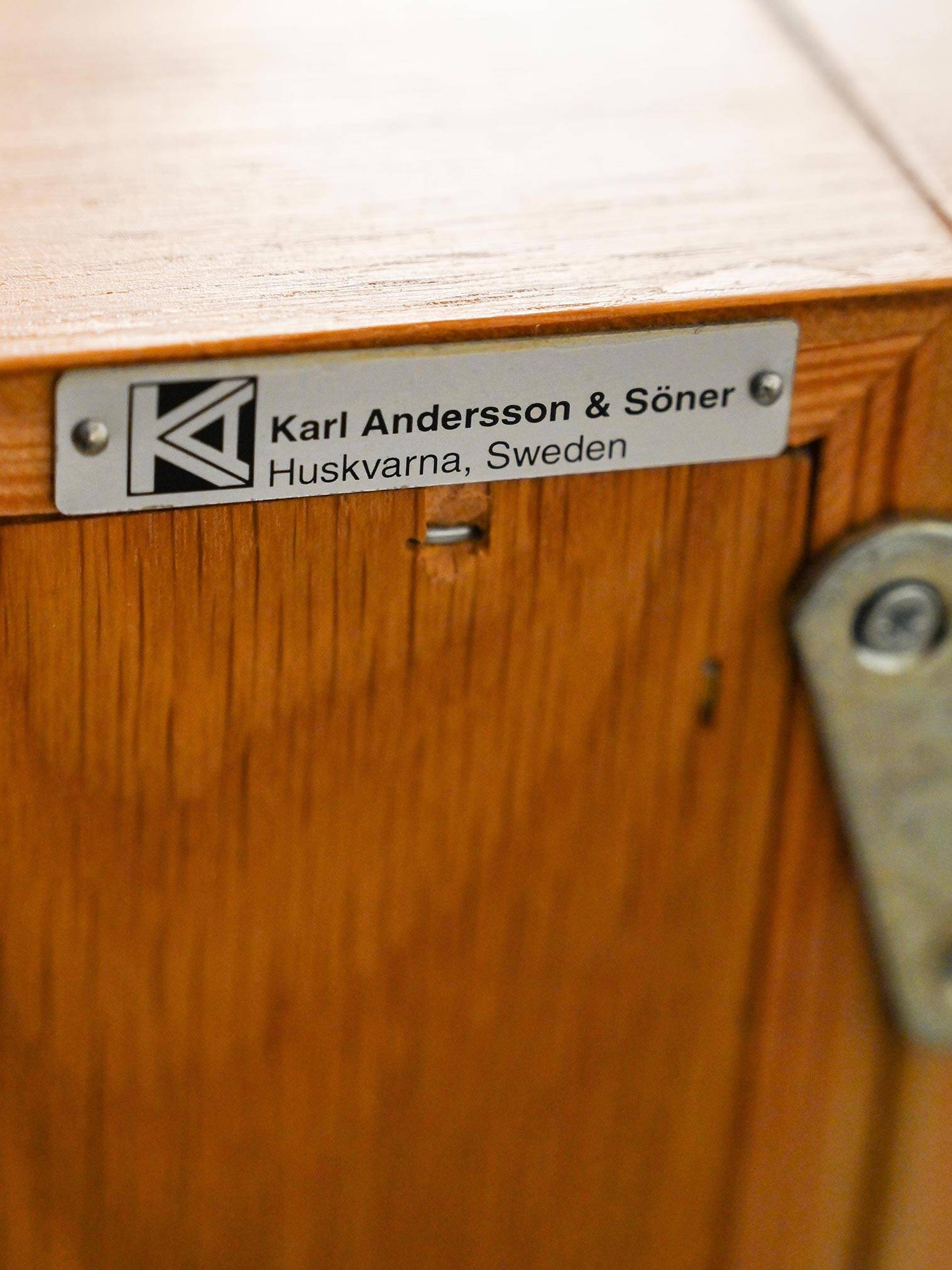 Scandinavian oak sideboard by Børge Mogensen for Karl Andersson & Söner 60s